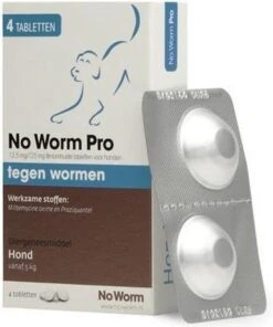 Emax Exil No Worm Pro - Kleine Hond - 4 Tabletten -Hondenartikelen Serie Winkel 1001x1200 4