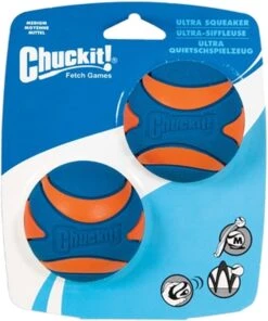 Chuckit! Chuckit Ultra Squeaker Ball Medium ø 6 Cm 2 - Pack -Hondenartikelen Serie Winkel 1003x1200 2