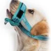 Sharon-B Muilkorf Turquoise Maat S - Fleece - Reflecterend - Kleine Hond -Hondenartikelen Serie Winkel 1011x1200 3