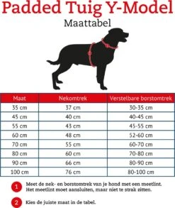 Hurtta Padded Tuig Y-Model Zwart - Hondenharnas - 55 Cm -Hondenartikelen Serie Winkel 1013x1200 4