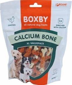 Proline Boxby Calcium Bone Hondensnack - 360 G -Hondenartikelen Serie Winkel 1016x1200