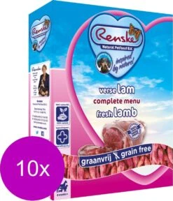Renske Hond Vers Adult Graanvrij - Lam - Hondenvoer - 10 X 395 G -Hondenartikelen Serie Winkel 1028x1200 4