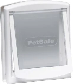 Petsafe 757 Hondenluik - Medium - Zilver/Tranparant -Hondenartikelen Serie Winkel 1039x1200