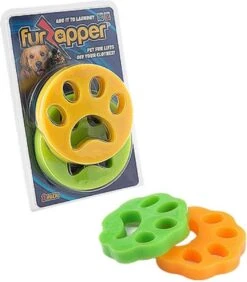 Merkloos Huisdierhaar Verwijderaar – Haarverwijderaar Voor Huisdieren- Pluizenverwijderaar - Furzapper - Kattenhaar Verwijderaar - Voor In De Wasmachine En Droger - 2 Stuks In 1 Verpakking - Kleur: Groen & Oranje -Hondenartikelen Serie Winkel 1050x1200 3