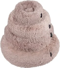 District 70 FUZZ - Hondenmand Comfortabel En Zacht Pluche - Zand, Oudroze, Donkergrijs En Lichtgrijs In S/M/L/XL - Maat: Medium, Kleur: Zand -Hondenartikelen Serie Winkel 1053x1200 1