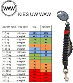 WAW Easy Dog Walk 'schokdemper' Zwart - XXL - >40 Kg -Hondenartikelen Serie Winkel 1063x1200 1