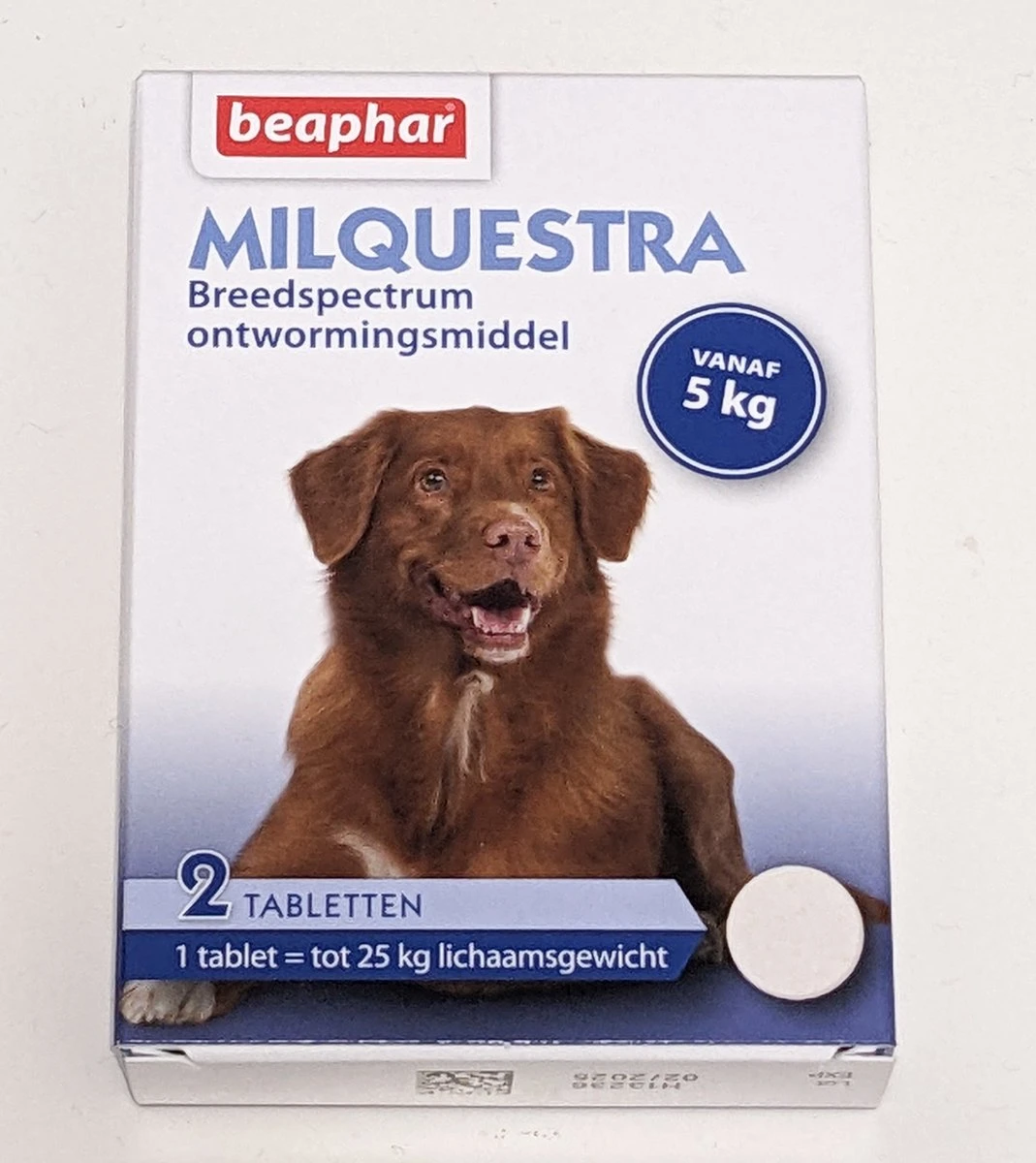 Beaphar Milquestra Ontworming Tabletten Hond 5-50kg 2 Tabletten 11 Beaphar Milquestra Ontworming Tabletten Hond 5-50kg 2 Tabletten - Afbeelding 9