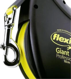 Flexi Giant Tape - Hondenriem - Zwart/Geel - L - 10 M - (<50 Kg) 22 Flexi Giant Tape - Hondenriem - Zwart/Geel - L - 10 M - (<50 Kg) -Hondenartikelen Serie Winkel 1076x1200 2