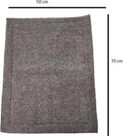 Benchkussen 70x50 Cm. Grijs. Eenvoudig Sheepskin Benchkussen. Geschikt Voor Benches Van 76 Cm. -Hondenartikelen Serie Winkel 1087x1200 2