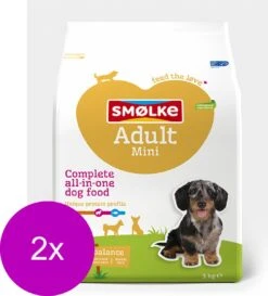 Smolke Adult Mini - Hondenvoer - 2 X 3 Kg -Hondenartikelen Serie Winkel 1087x1200