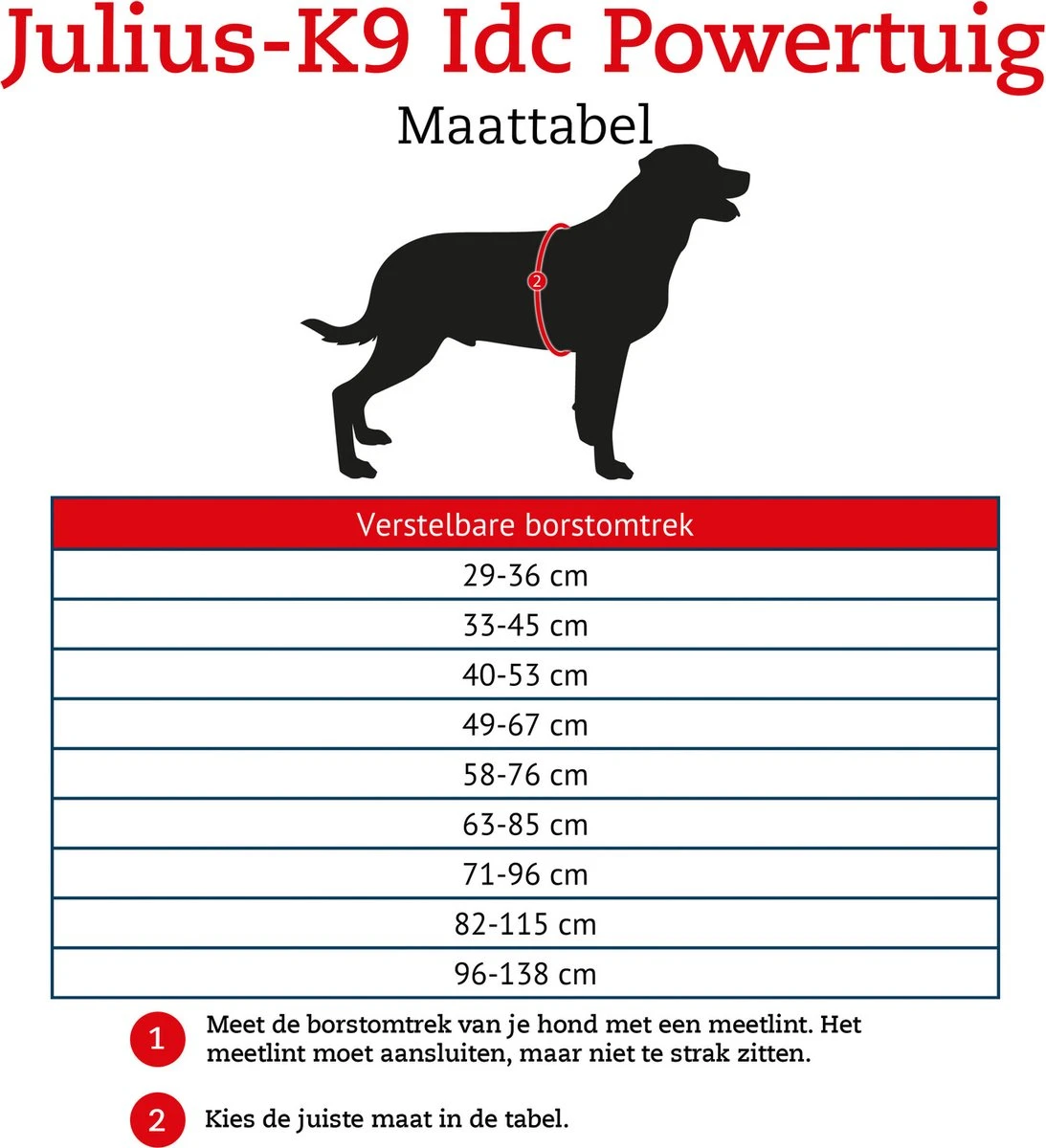 Julius K9 Julius-K9 IDC®Powertuig, L - Maat 1, Zwart 11 Julius K9 Julius-K9 IDC®Powertuig, L - Maat 1, Zwart - Afbeelding 9