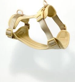Pood Anti-Trek Hondentuig - Verstelbaar Stijlvol Hondenharnas - Y Tuig - XS Kleine Hond - Beige -Hondenartikelen Serie Winkel 1094x1200 1