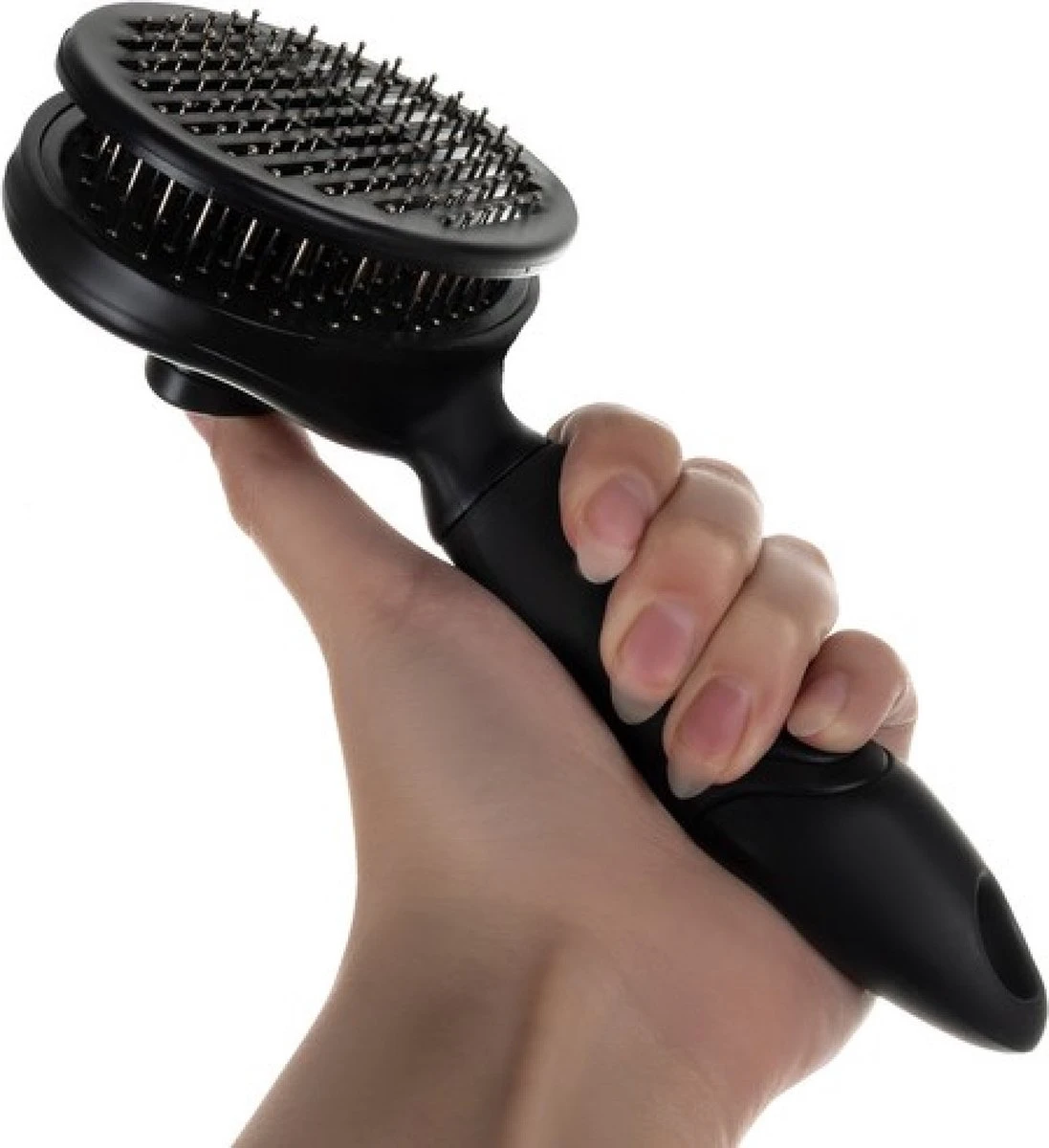 Purlov Zelfreinigende Kattenborstel En Hondenborstel - Haarverwijderaar Voor Huisdieren - Hondenborstel -Hondenhaar Kattenhaar Verwijderaar 8 Purlov Zelfreinigende Kattenborstel En Hondenborstel - Haarverwijderaar Voor Huisdieren - Hondenborstel -Hondenhaar Kattenhaar Verwijderaar - Afbeelding 6