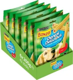 Bonzo Dental Delicious - Hondensnacks Rund - 6 X 200 G 9 Bonzo Dental Delicious - Hondensnacks Rund - 6 X 200 G -Hondenartikelen Serie Winkel 1097x1200