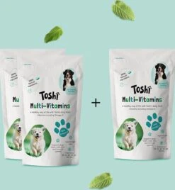 Toshi Multi Vitaminen Met Omega-3 - 100% Natuurlijke Hondensnack Voor Kleine En Grote Honden - Hondenkoekjes Voor Een Gezonde Levensstijl -Hondenartikelen Serie Winkel 1108x1200