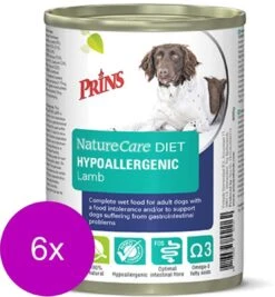 Prins Naturecare Diet Dog Hypoallegenic - Lam - Hondenvoer - 6 X 400 G -Hondenartikelen Serie Winkel 1112x1200