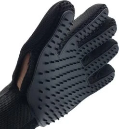 Borstel Voor Huisdieren - 2 Stuks LINKS + RECHTS - Voor Elke Vacht - Silicone - Vachtborstel - Borstel Handschoen - Zwart- ODaani -Hondenartikelen Serie Winkel 1112x1200 3