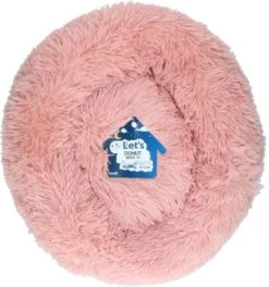 Let's Sleep Donut Mand 60 Cm Roze -Hondenartikelen Serie Winkel 1121x1200 2
