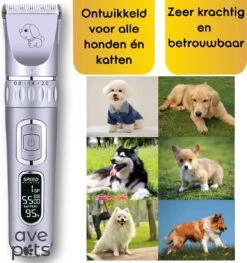 AVE Pets® Volledige Hondentondeuse Set Met Display - Draadloos Tondeuse - Scheerapparaat Voor Je Hond Of Kat - Huisdier Trimmer - Dierentondeuse - Dieren Verzorging -Hondenartikelen Serie Winkel 1127x1200 1