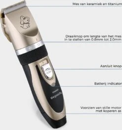 LifeGoods Hondentondeuse - Voor Katten En Honden - Complete Set - 5 Standen - Draadloos - Oplaadbaar - Goud/Zwart 18 LifeGoods Hondentondeuse - Voor Katten En Honden - Complete Set - 5 Standen - Draadloos - Oplaadbaar - Goud/Zwart -Hondenartikelen Serie Winkel 1131x1200 1