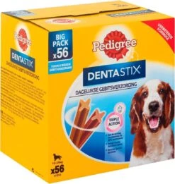 Pedigree Dentastix Kauwstaven - Gebitsverzorgende Hondensnacks - Medium - 56 Stuks -Hondenartikelen Serie Winkel 1134x1200