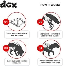 DDOXX Hondenharnas Nylon, Step-In, Verstelbaar, Uitbraakbestendig | Voor Kleine, Middelgrote & Grote Honden | Borstharnas Hond Kat Puppy Auto | Puppy Harnas Kat Harnas | Rood, S 14 DDOXX Hondenharnas Nylon, Step-In, Verstelbaar, Uitbraakbestendig | Voor Kleine, Middelgrote & Grote Honden | Borstharnas Hond Kat Puppy Auto | Puppy Harnas Kat Harnas | Rood, S -Hondenartikelen Serie Winkel 1142x1200 4