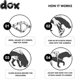 DDOXX Hondenharnas Nylon, Step-In, Verstelbaar, Uitbraakbestendig | Voor Kleine, Middelgrote & Grote Honden | Borstharnas Hond Kat Puppy Auto | Puppy Harnas Kat Harnas | Zwart, S 18 DDOXX Hondenharnas Nylon, Step-In, Verstelbaar, Uitbraakbestendig | Voor Kleine, Middelgrote & Grote Honden | Borstharnas Hond Kat Puppy Auto | Puppy Harnas Kat Harnas | Zwart, S -Hondenartikelen Serie Winkel 1142x1200 5