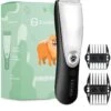 Essential Goods Professionele Hondentondeuse – Hondentrimmer - Draadloos – Opzet Kammen – Dik/Dunne Vacht - Honden/Katten - Zwart/Zilver -Hondenartikelen Serie Winkel 1143x1200 3