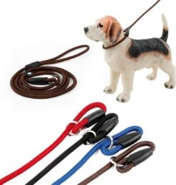 LOUZIR Cesar Millan Sliplijn Met Stop - Hondenriem - Rood - 130 Cm -Hondenartikelen Serie Winkel 1144x1200 4