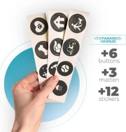 KENN® Hondenpraatknoppen - 6 Stuks - Inclusief Speelmatten - Dog Buttons - Hondenspeelgoed - Opneembare Praatknoppen - Hondentraining - Interactief Hondenspeelgoed -Hondenartikelen Serie Winkel 1149x1200 13