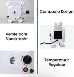 Hondenfohn - Waterblazer Met Draaiknop - 2400W Vermogen Met Warme En Koude Stand - Wit -Hondenartikelen Serie Winkel 1149x1200 6