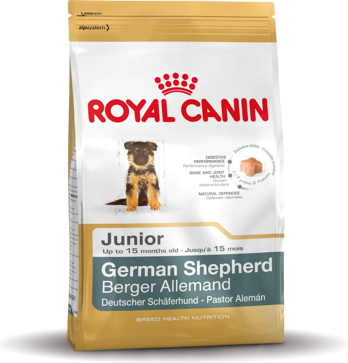 Royal Canin German Shepherd Puppy - Hondenvoer - 12 Kg 15 Royal Canin German Shepherd Puppy - Hondenvoer - 12 Kg - Afbeelding 13