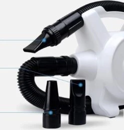 Hondenfohn - Waterblazer Met Draaiknop - 2400W Vermogen Met Warme En Koude Stand - Wit -Hondenartikelen Serie Winkel 1151x1200 5