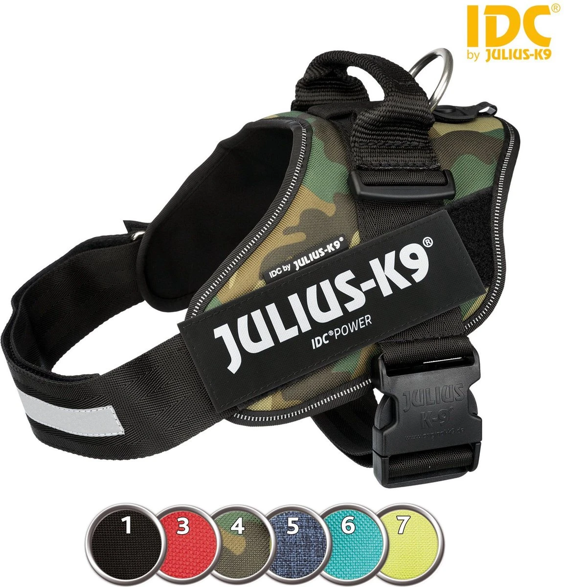 Julius K9 Julius-K9 IDC®Powertuig, L - Maat 1, Zwart 16 Julius K9 Julius-K9 IDC®Powertuig, L - Maat 1, Zwart - Afbeelding 14