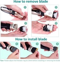 Merkloos Professionele Dierentondeuse - Scheerapparaat Voor Honden En Katten - Trimmer - 4 Opzetstukken - Oplaadbaar - Draadloos - Stil - Verschillende Haar En Vachtlengtes - Haartrimmer - Hondentrimmer - Honden Trimmer - Honden Knippen - Haren Knippen -Hondenartikelen Serie Winkel 1154x1200 4