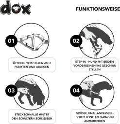 DDOXX Hondenharnas Nylon, Step-In, Verstelbaar, Uitbraakbestendig | Voor Kleine, Middelgrote & Grote Honden | Borstharnas Hond Kat Puppy Auto | Puppy Harnas Kat Harnas | Zwart, S 19 DDOXX Hondenharnas Nylon, Step-In, Verstelbaar, Uitbraakbestendig | Voor Kleine, Middelgrote & Grote Honden | Borstharnas Hond Kat Puppy Auto | Puppy Harnas Kat Harnas | Zwart, S -Hondenartikelen Serie Winkel 1155x1200 5