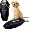 VEDIC® - Luxe Clicker Met Fluit - Clickertraining Voor Honden - Zwart - Bevestigingsring - Fluit - Hondentraining -Hondenartikelen Serie Winkel 1157x1200