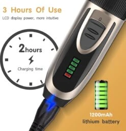 Nobleza Dieren Tondeuse Set - 4 Opzetkammen - Draadloos - Voor Huisdieren Katten & Honden -Hondenartikelen Serie Winkel 1159x1200 2