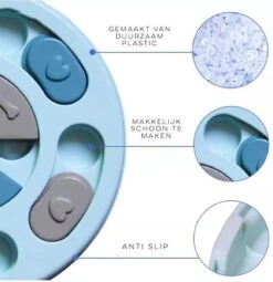 Joyha Honden Puzzel Met Gratis Hondenkam | Speelgoed | Speeltjes | Slow Feeder | Intelligentie | Denkspelletje | Puppyspeelgoed | Anti Schrokbak | Interactieve | Langzame Voerbak | Dog Puzzle | Hondenpuzzel -Hondenartikelen Serie Winkel 1161x1200 11