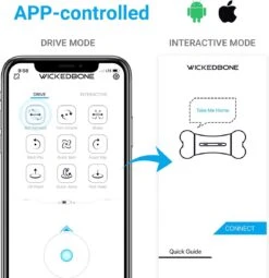 Cheerble Wickedbone|Automatisch Hondenspeeltje|Interactief En Intelligent Speelgoed Voor Honden|App & Bluetooth Bestuurbaar|USB Oplaadbaar -Hondenartikelen Serie Winkel 1161x1200 12