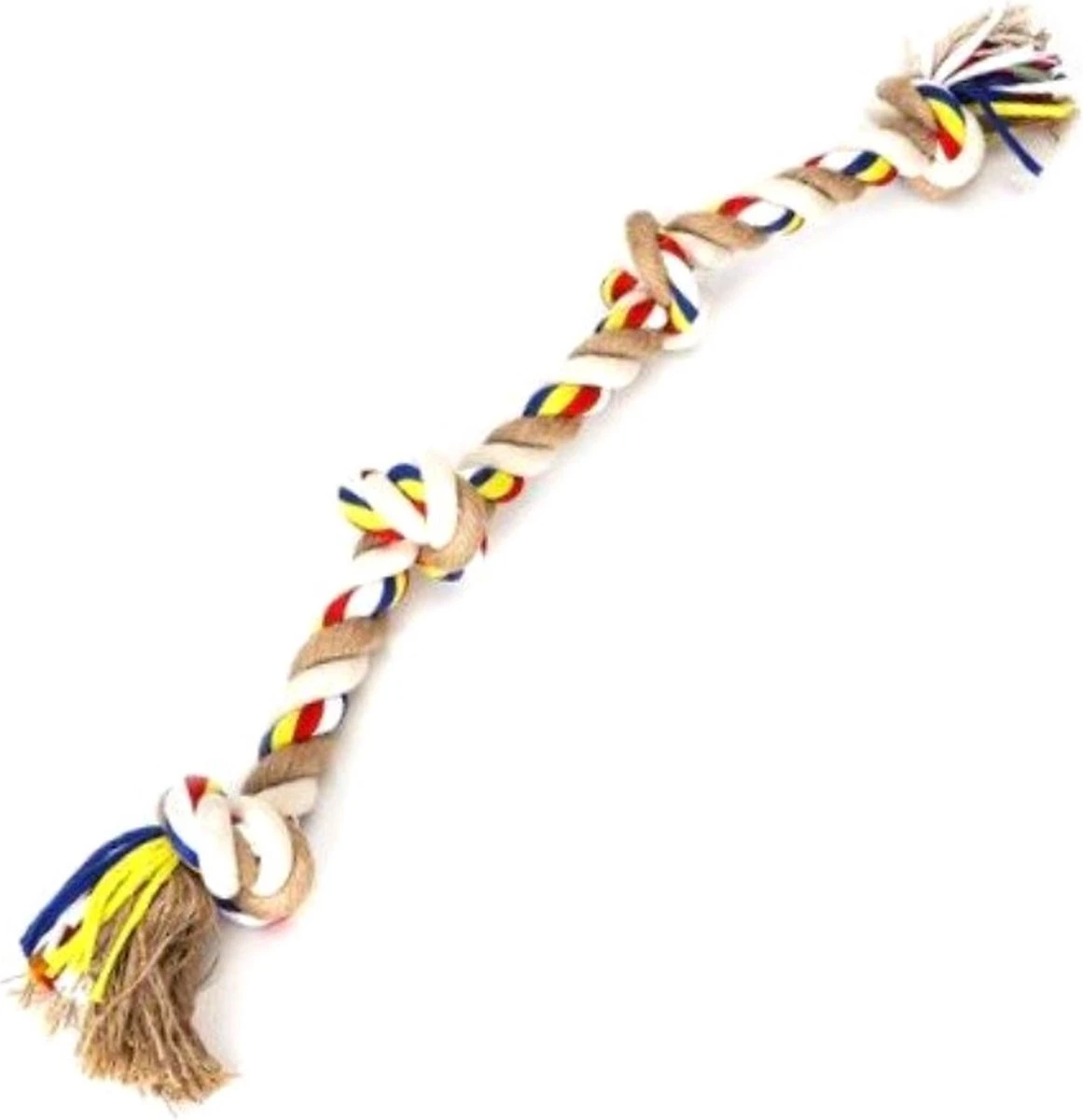 Nobleza Hondentouw - Speeltouw Hond - Flostouw Hond - Trektouw Hond - Lang - Geknoopt 3 Nobleza Hondentouw - Speeltouw Hond - Flostouw Hond - Trektouw Hond - Lang - Geknoopt