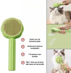 QT Petshop - Haarverwijderaar Voor Huisdieren - Groene Kattenborstel - Furminator Hondenborstel - Anti-Klit - Diervriendelijk - Dierenverzorging 10 QT Petshop - Haarverwijderaar Voor Huisdieren - Groene Kattenborstel - Furminator Hondenborstel - Anti-Klit - Diervriendelijk - Dierenverzorging -Hondenartikelen Serie Winkel 1161x1200 8