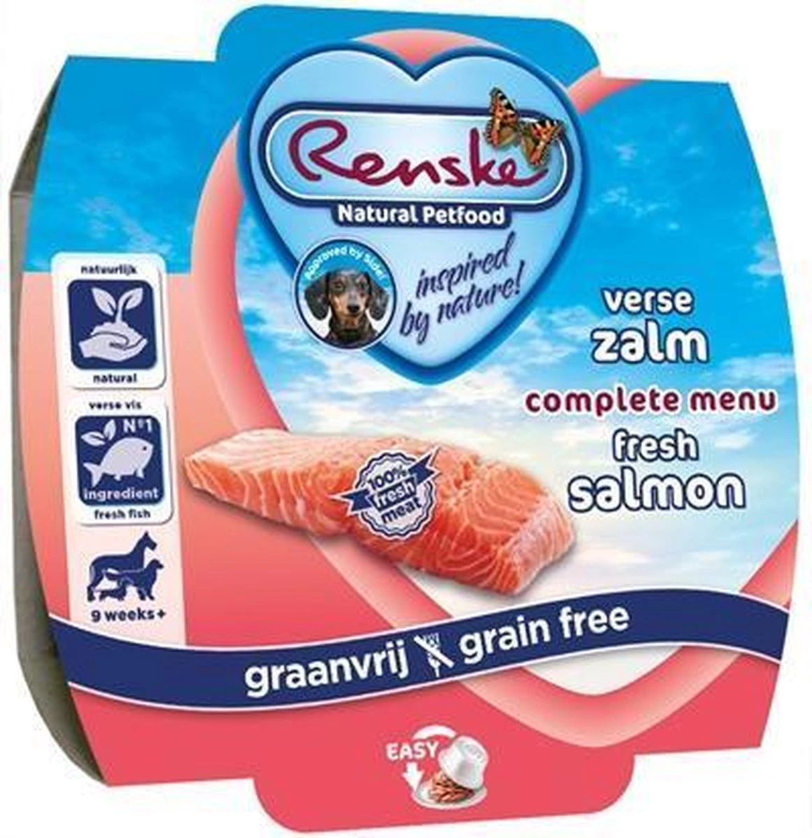 Renske Vers Vlees Zalm Graanvrij - Hondenvoer - 10 X 395 Gr 12 Renske Vers Vlees Zalm Graanvrij - Hondenvoer - 10 X 395 Gr - Afbeelding 10