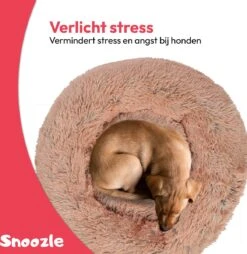 Snoozle Donut Hondenmand - Zacht En Luxe Hondenkussen - Wasbaar - Fluffy - Hondenmanden - 100cm - XXL - Dark Coffee -Hondenartikelen Serie Winkel 1165x1200 3