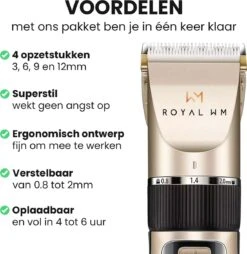 Hondentondeuse - Honden & Katten - Trimmer - Geluidsloos -Hondenartikelen Serie Winkel 1167x1200 5