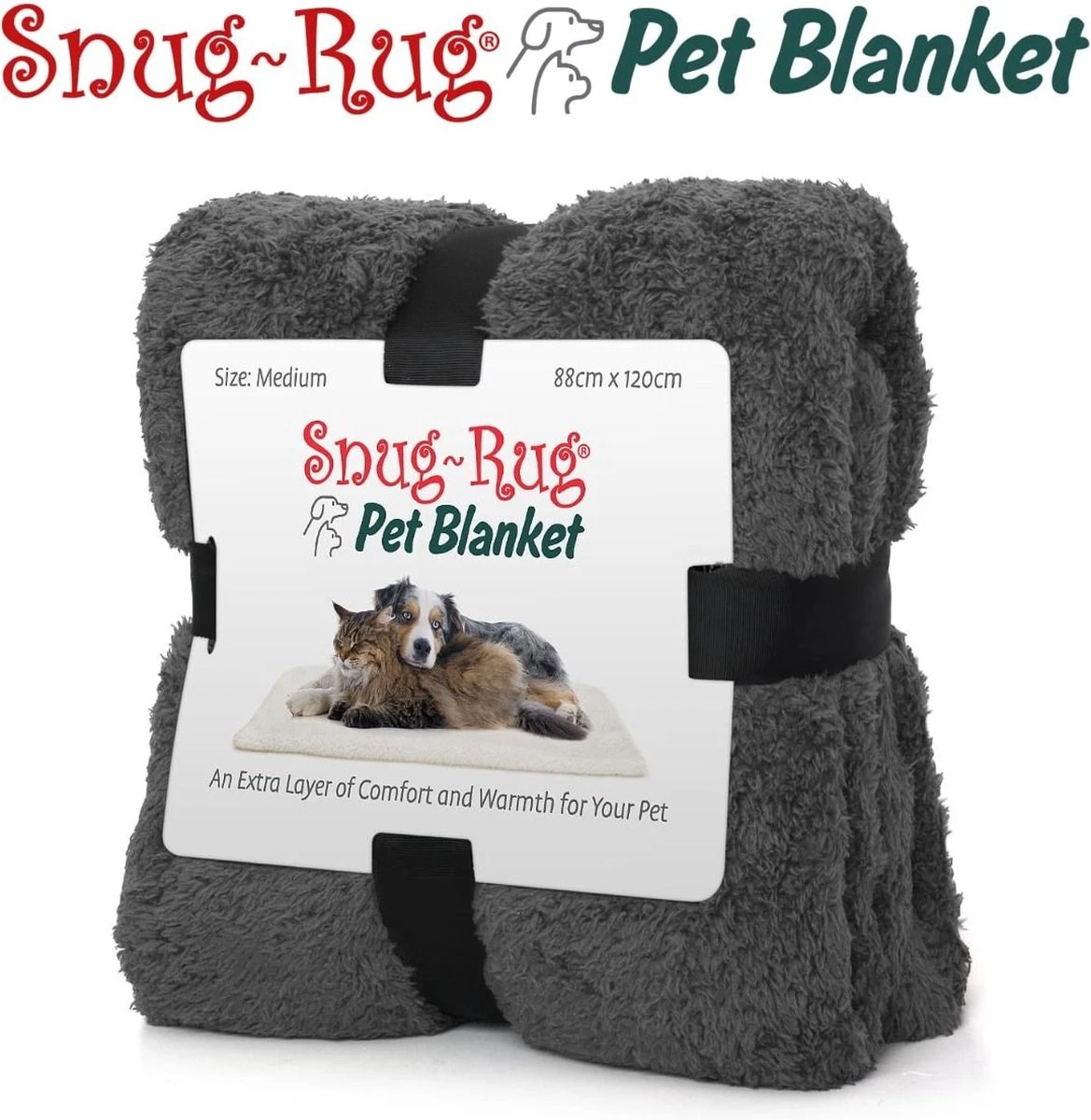 Snug-Rug Huisdier Deken Voor Honden En Katten – Small Slate Grey Kattendeken Hondendeken – Vetbed Hond Bench Bank Fleece Kat Dierendeken Kattendekentjes Kattendekentje Dierenmat Hondenmat Plaid Kattendekens Kattenplaid 4 Snug-Rug Huisdier Deken Voor Honden En Katten – Small Slate Grey Kattendeken Hondendeken – Vetbed Hond Bench Bank Fleece Kat Dierendeken Kattendekentjes Kattendekentje Dierenmat Hondenmat Plaid Kattendekens Kattenplaid - Afbeelding 2