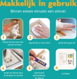 Honden Fotolijst Met Kleiafdruk - Gipsafdruk - Speelgoed Voor Dieren - Pootafdruk Hond - Puppy Speelgoed - Gipsafdruk Huisdier -Hondenartikelen Serie Winkel 1169x1200 10