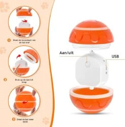 Good Experience Interactieve Hondenbal 3.0 – Honden Speelgoed Intelligentie – Puppy Speelgoed – Hondenspeeltjes – De Enige Die Werkt Met Afstandsbediening – De Veilige Bal Voor Jouw Hond – One Size – Oranje -Hondenartikelen Serie Winkel 1174x1200 18