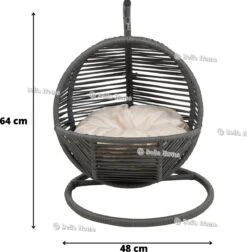 Merkloos Mini Hangstoel Swing Simba Kat / Hond Grijs | Creme Kussen 7 Merkloos Mini Hangstoel Swing Simba Kat / Hond Grijs | Creme Kussen -Hondenartikelen Serie Winkel 1176x1200 5