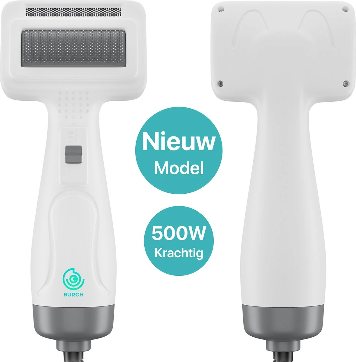 BURCH PetCare Ace - Waterblazer Voor Honden - Handzame Hondenföhn - RVS Borstel - 500W 11 BURCH PetCare Ace - Waterblazer Voor Honden - Handzame Hondenföhn - RVS Borstel - 500W - Afbeelding 9